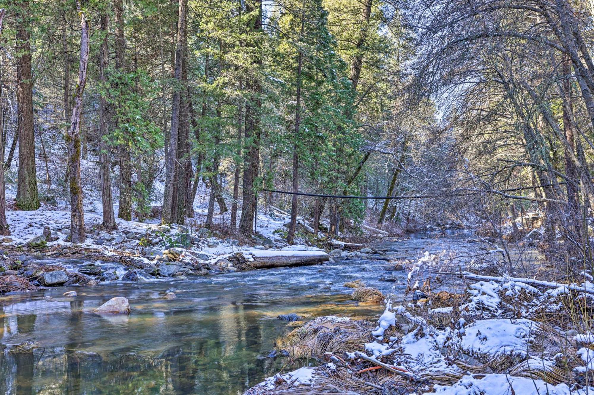 Riverfront Home Near Yosemite National Park! Groveland Exterior foto